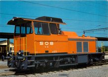 CPM Schweizerische Sudostbahn dieseelektrishe traktor