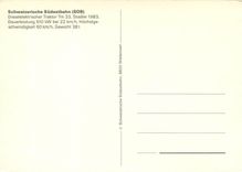 CPM Schweizerische Sudostbahn dieseelektrishe traktor