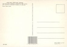 CPM  Light rail Portland oregon running from Gresham to dowwntown Portland