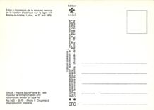 CPM SNCB Haine Saint Pierre  vue sur la formation avec une locomotive tender 