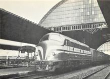 CPM SNCB Charleroi Sud locomotive diesel électrique