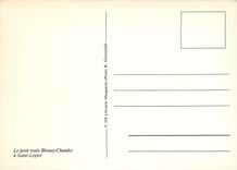 CPM Le petit train BlonayChamby à Saint Légier