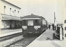 CPM SNCB pieton Autorails Ragheno à Malines moteur  et transmission Brossel 