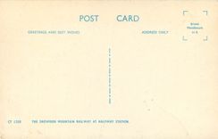 CPM The snowdon montain railway at halway station