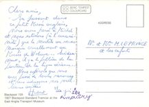 CPM Blackpool standard tramcar at the East Anglia transport Museum