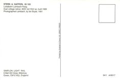 CPM Sterin Hafferl dual voltage railcar