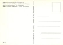 CPM Berne la fontaine de l'Archer et la Tour de l'horloge