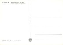 CPM Bahnhofbrucke um 1930 verein tram museum Zurich