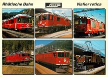 CPM Zwelkraft lokomotive Rhatische Bahn