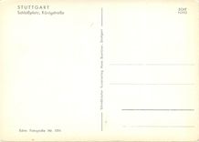 CPM Stuttgard Schlobplatz Konigstrabe