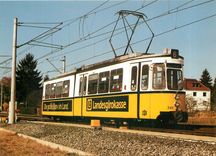 CPM  Achsiger Gelenk Triebwagen der stuttgarter Strabenbahnen