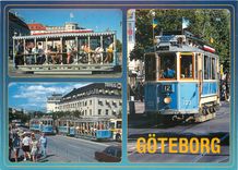 CPM Veterasparvagnar i trafik pa Lisebergslinjen