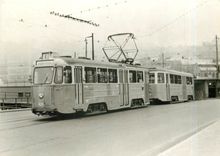 CPM Linje Utgaende tag vid Slussen