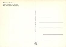 CPM Brienzer Rothornbahn Berner Oberland