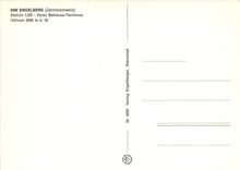 CPM Engelberg station LES hotel Bellevue terminus Hahnen