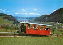 CPM Mit oldtimer Standseilbahn und modernster luftsellbahn