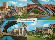 CPM Schwebebahn  m Hochhaus der Glanzstoff