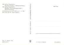 CPM Jahre Eisenbahn strecke Zwickau strecke Johanngeorgenstadt