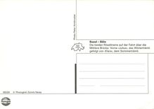 CPM Basel Bale Die beiden Rosslitrams auf der Fahrt uber die