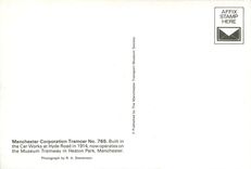 CPM Manchester corporation tramcar