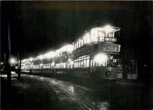 CPM London transport at night