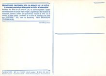 CPM Promenade originale sur la berge de la Deule