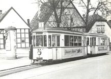 CPM Bielefeld Strabenbahnzug in Niederflurbauweise