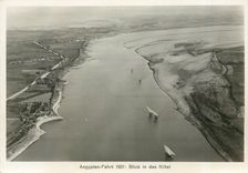 CPM Zeppelin Aviation Aegypten Fahrt Blick in das Niltal Egypte Egypt