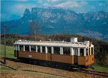 CPM Ritten Railway Oberdozen Klobenstein electric car no 105 