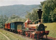 CPM The Spanish Brotil Bahn The firs Swiss Railway 1847 