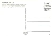 CPM Locomotive ADLER Locomotive 01 118 Locomotive E10 1266 