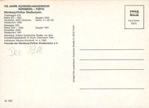 CPM Nurnberg Further Strassenbahn Triebwagen 876 