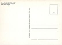 CPM Der Rasende Roland Binz Insel Rugen 