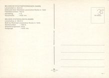 CPM Locomotive nr 29 013 Belgian State Railways NMBS 