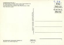 CPM Locomotive nr 7 der Bayesrichen Localbahn Verein fruher Tegernseebahn AG 