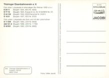 CPM Thuringer Eisenbahnverein E 04 11 E 77 10 E 44 105 E 1831 