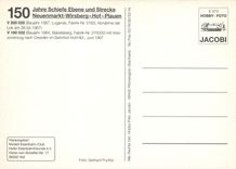 CPM 150 Jahre Schiefe Ebene Strecke Neuenmarkt Wirsberg Hof Plauen V 200 025 V 180 032 