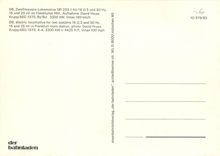 CPM Locomotive 181 203 1 DB electric locomotive for two systens 