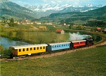 CPM Amor Express der Bodensee Toggenburg Bahn bei Nesslau Neu St Johann 