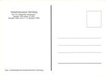 CPM Verkehrmuseum Nurnberg SVT 04 Fliegender Hamburger 