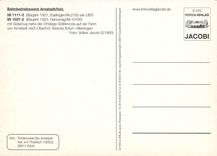 CPM Bahnbetriebswerk Arnstadt hist 58 1111 2 95 1027 2 