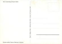 CPM Bern Lotschberg Simplon Bahn 