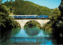 CPM Sonderzug der Passauer Eisenbahnfreunde mit ehemaligem Rheingold Schurzwagen 