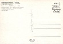 CPM Locomotive E 244 01 