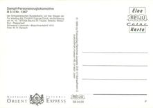 CPM Locomotive B 3 4 Nr 1367 