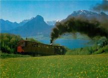 CPM Bahn im Bild Schafbergbahn Dampflok der Reihe 999 