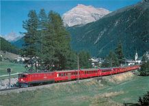 CPM Locomotive Ge 66 Nr 705 Pontresina 