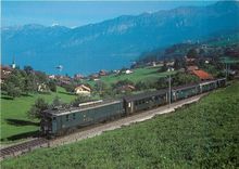CPM Gepack Triebwagen De 4 5 Nr 796 der Bern Lotschberg Simplon Bahn 
