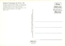 CPM Gepack Triebwagen De 4 5 Nr 796 der Bern Lotschberg Simplon Bahn 