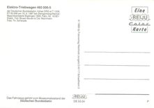 CPM Elektro Triebwagen 465 006 5 